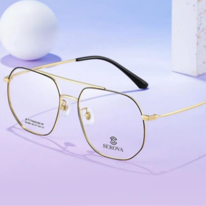 施洛华新款SC080大框双梁眼镜