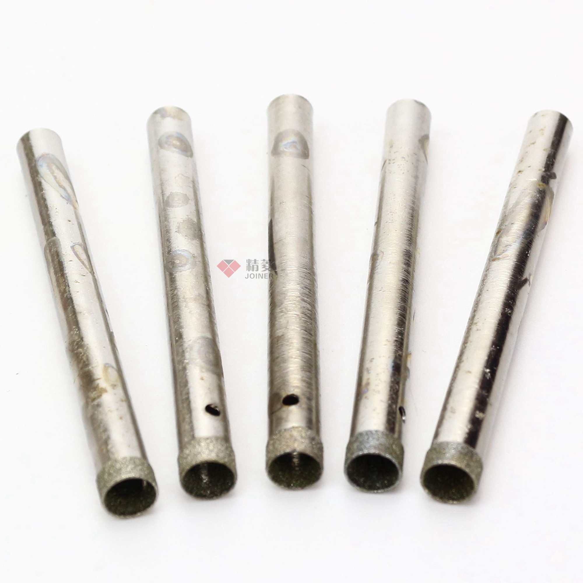 最长120mm加长加深粗砂金刚石钻头玉石开孔器玻璃钻套筒细砂吸筒 - 实物图