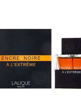 LALIQUE/莱俪墨恋极致男士浓香水100ml深沉木质性感男香节日礼物