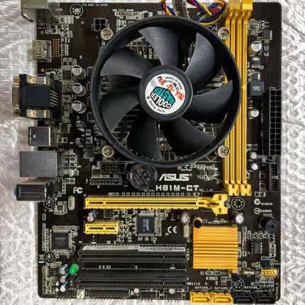 主板套装 华硕h81m-ct  I5 4460 G3250 1150针  CPU 支持DDR3内存