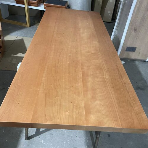 北美樱桃木FAS实木桌面定制电脑升降桌书桌餐桌工作吧台面板茶桌