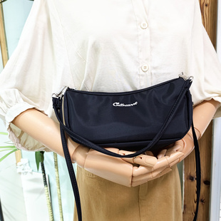 cathcarm 凯丝卡防水尼龙腋下包斜挎包手拎包简单小包逛街手机包