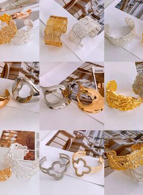 金属高级感饰品手饰时尚手环个性