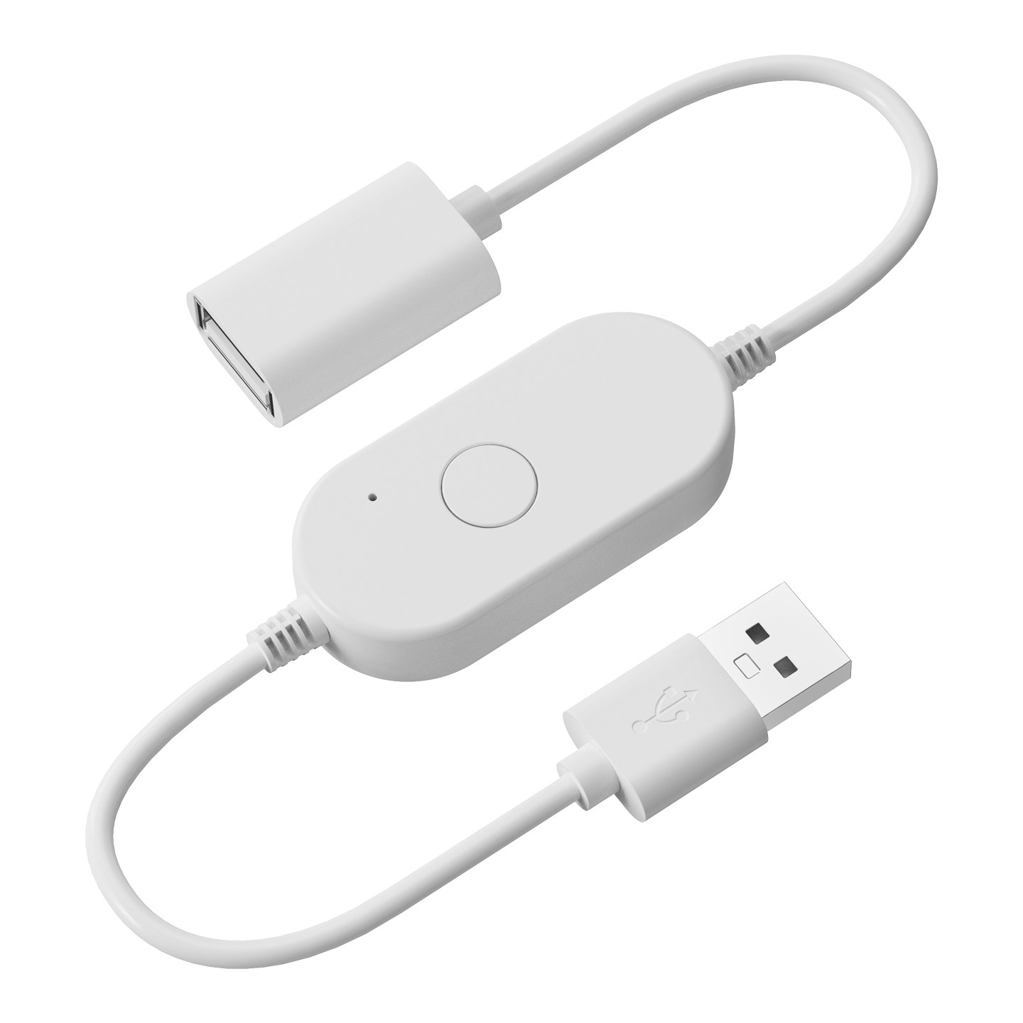 已接入米家APP远程控制WIFI通断器USB鱼缸灯水泵氧气泵5V定时浇花