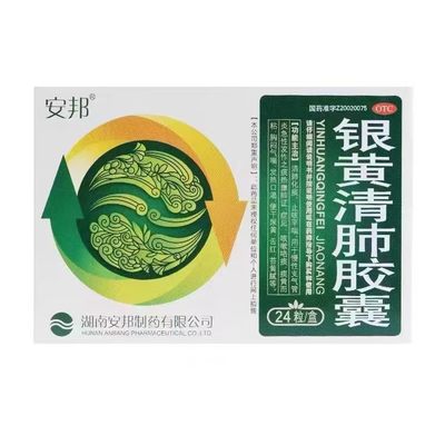 安邦 银黄清肺胶囊 0.15g*24S 清肺化痰 止咳平喘 慢性支气管炎