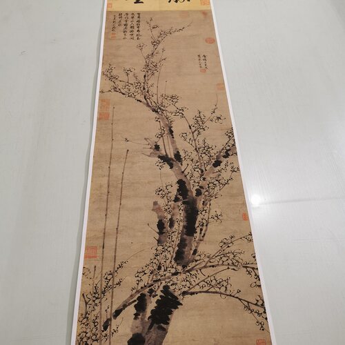 书画水墨国画真迹微喷玄关装饰