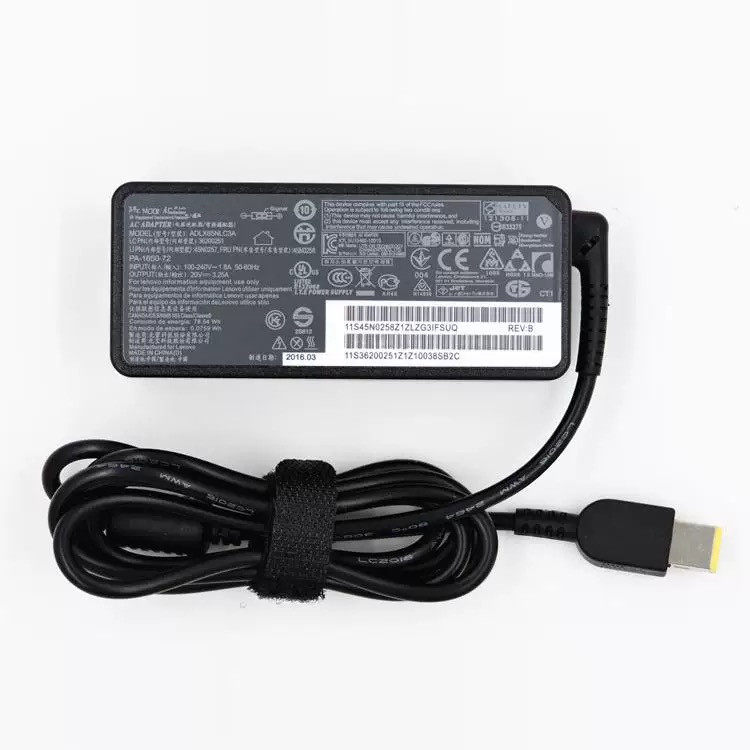 65W方口电源20V 3.25A充电器ThinkPadT450 T450s T460 T470 T470s
