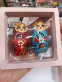 材质：树脂 颜色随机 文旅爱好收藏纪念品 手绘款 俄罗斯冰箱贴