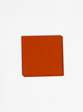 橙色玻璃 滤光片 CB550   橙色滤镜 50*50*2mm 50*50*1mm