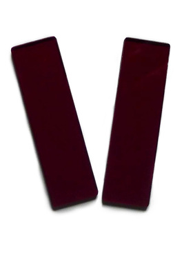 HB700 红色滤光片前截止 后通过滤光片80*26.5*2mm 11.42*6.9*0.5