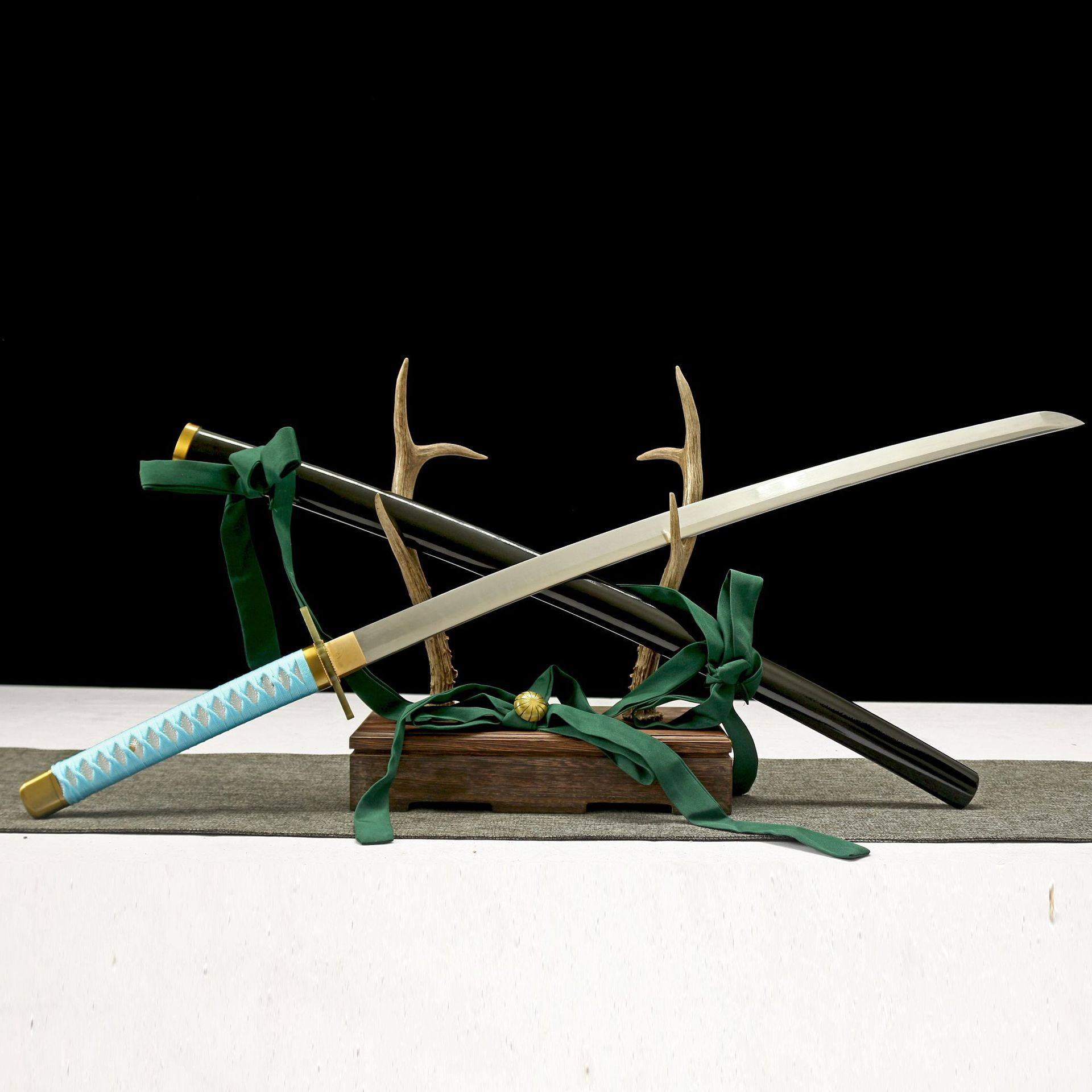 龙泉市刀剑1045钢Katana手工锻打动漫影视硬宝剑日式指挥刀未开刃,特色手工艺,剑袋,淘宝优惠券,粉丝福利购,淘宝优惠卷