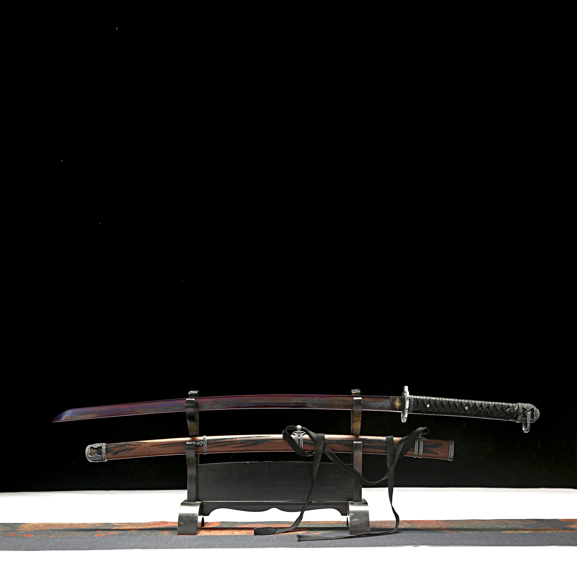 龙泉市刀剑高锰钢手工锻打一体刀做旧动漫不死斩只狼硬宝剑未开刃,特色手工艺,剑袋,淘宝优惠券,粉丝福利购,淘宝优惠卷