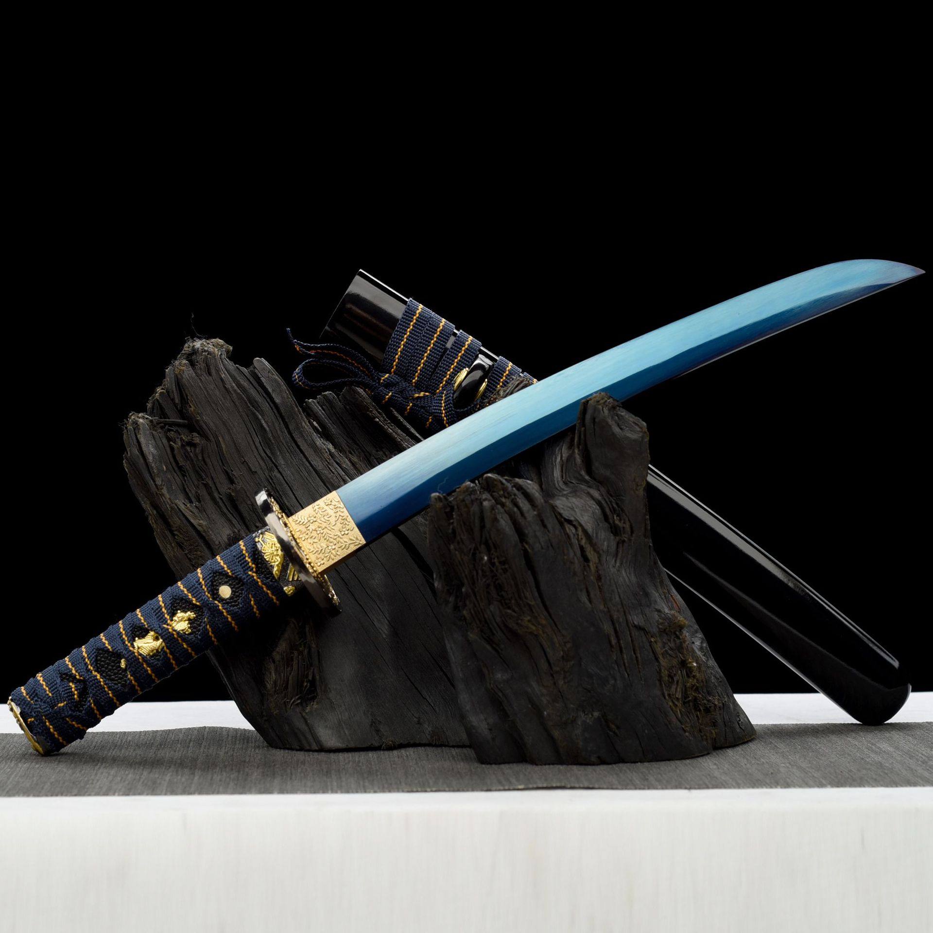 龙泉市刀剑高锰钢手工一体日式肋差短刀防身宝剑指挥刀收藏未开刃,特色手工艺,剑袋,淘宝优惠券,粉丝福利购,淘宝优惠卷