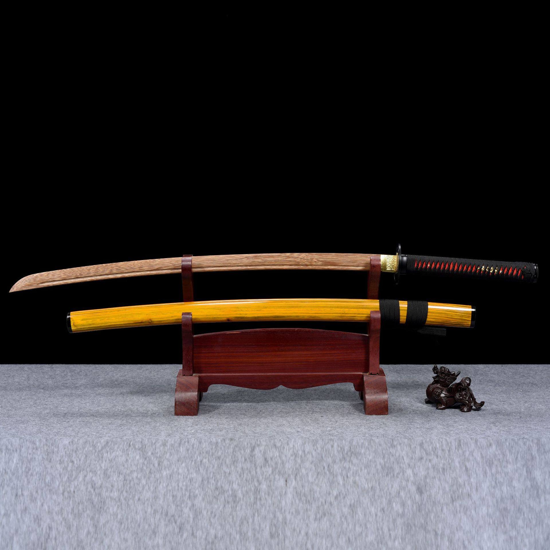 龙泉市刀剑手工一体花梨木动漫木刀工艺摆件cos玩具冷兵器未开刃,特色手工艺,剑袋,淘宝优惠券,粉丝福利购,淘宝优惠卷