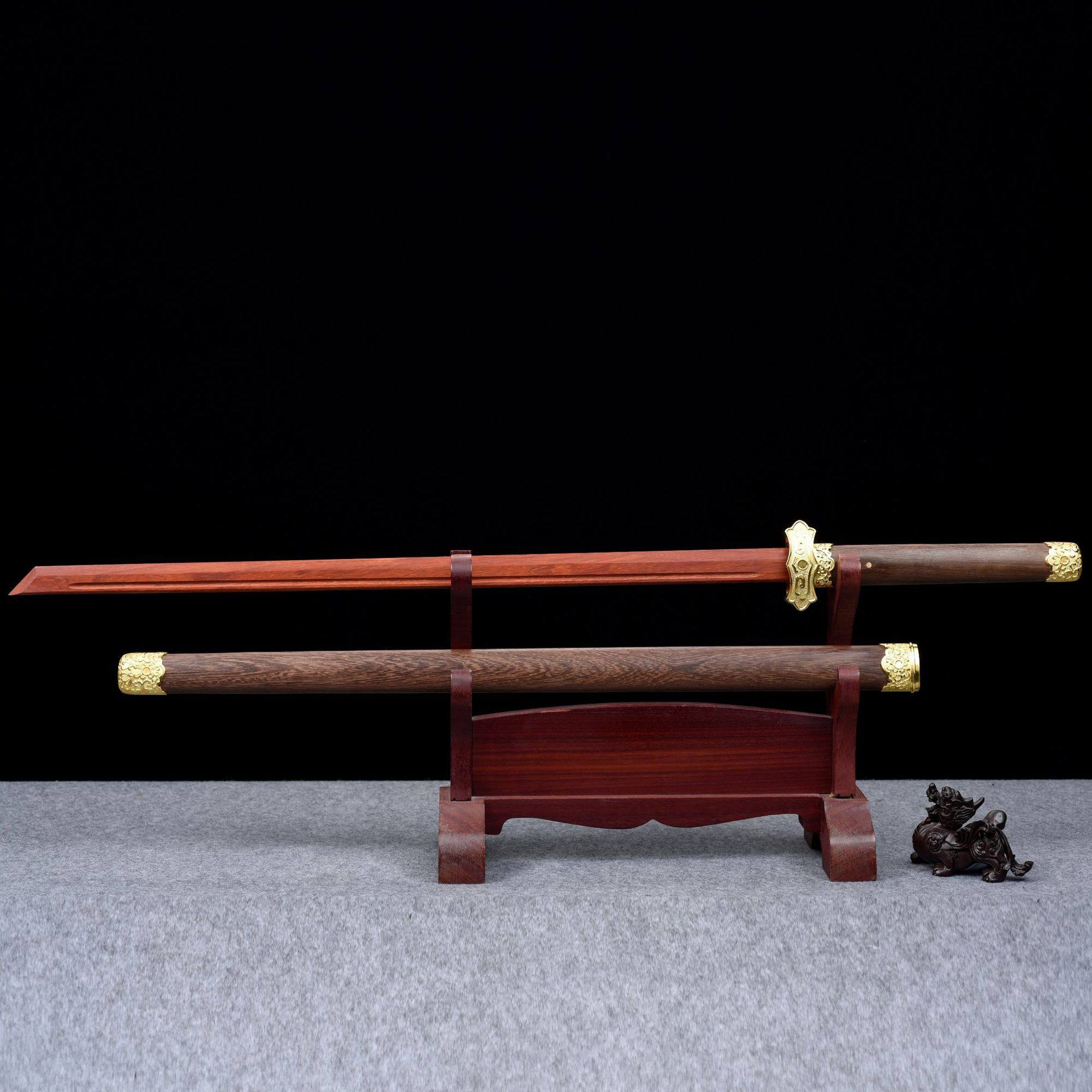 龙泉市刀剑传统手工红木木刀一体唐横刀cos动漫道具刀兵器未开刃,特色手工艺,剑袋,淘宝优惠券,粉丝福利购,淘宝优惠卷