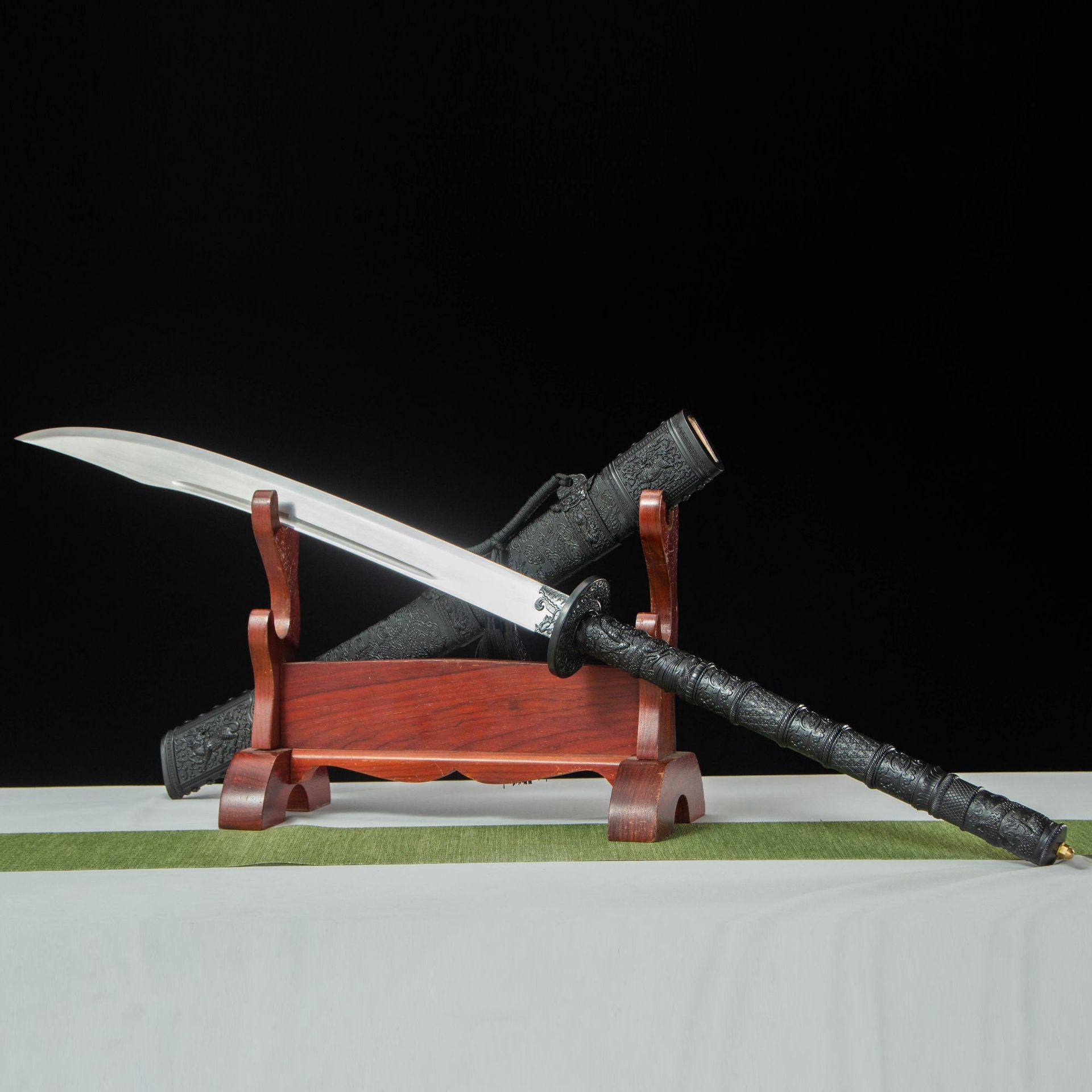 龙泉市刀剑双手康熙牛尾战刀绣春刀唐横刀冷兵器硬宝剑收藏未开刃,特色手工艺,剑袋,淘宝优惠券,粉丝福利购,淘宝优惠卷