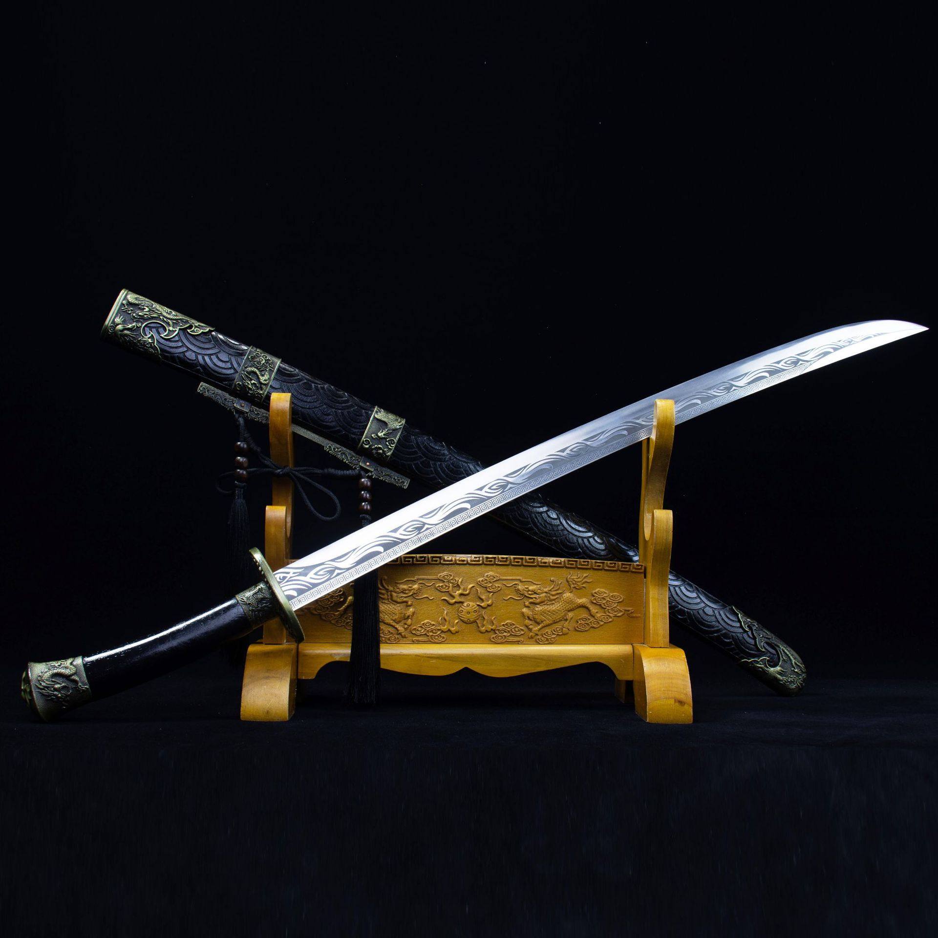 龙泉市刀剑手工锻打清腰刀锦衣卫佩刀绣春刀影视冷兵器收藏未开刃,特色手工艺,剑袋,淘宝优惠券,粉丝福利购,淘宝优惠卷