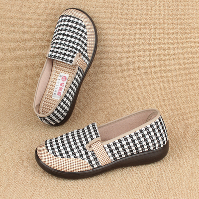 软底老北京布鞋春秋款女麻布透气