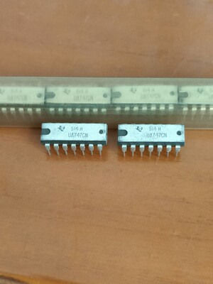 UA747CN 直插DIP-14 全新进口原装芯片 实物拍摄 现货可直拍