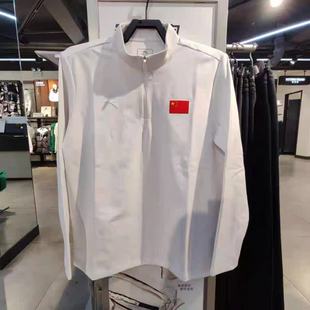 安踏套头卫衣男2025冬季新款半开襟翻领运动长袖上衣152547412N