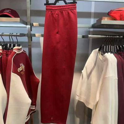 安踏新年款女针织运动休闲长裤