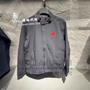 安踏冠军全天候2026春男款炽热科技轻暖绒行政夹克外套152610612