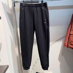 跑步卫裤 安踏运动长裤 针织束脚长裤 新款 162617312S 2026女士春季