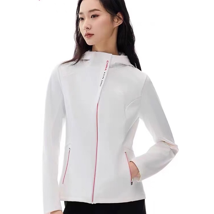 安踏运动外套女士2025春季新款健身跑步运动服夹克上衣162517701