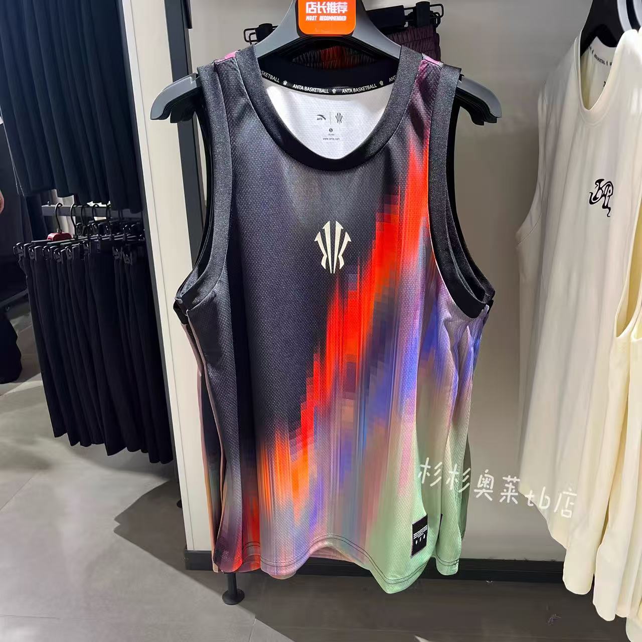 安踏运动背心男女款无袖坎肩