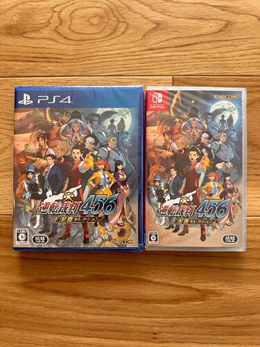 PS4NS中文游戏逆转裁判456现货
