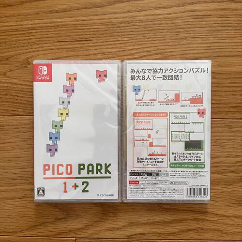 全新原封 NS 中文游戏 萌猫公园1+2 PICO PARK 1+2 现货