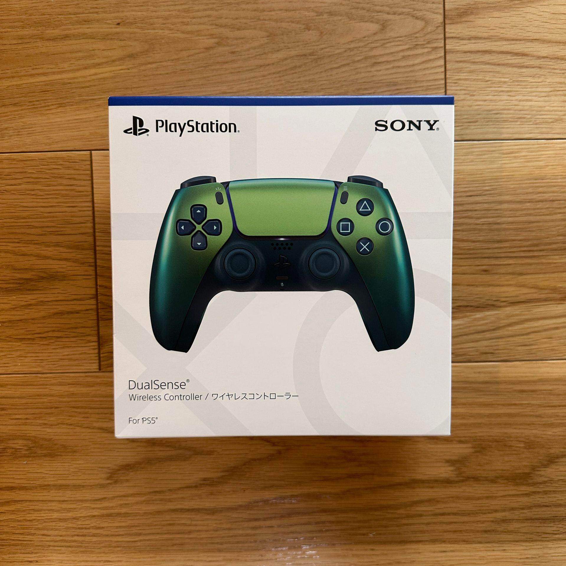 全新 原装 索尼 PS5 DualSense 无线手柄 绿色现货