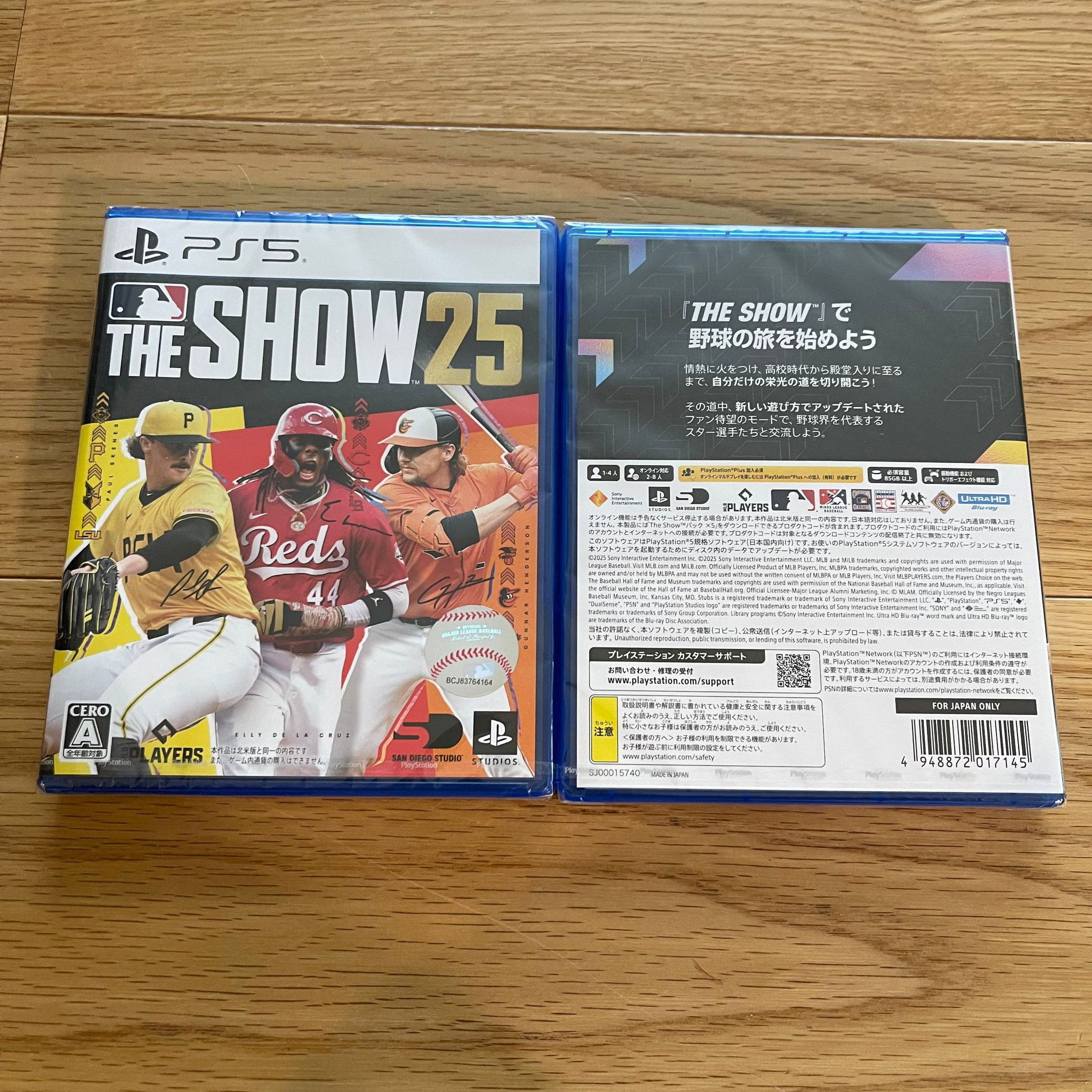 顺丰包邮 全新 原封 英语 PS5 NS 游戏 MLB25 美国职业棒球