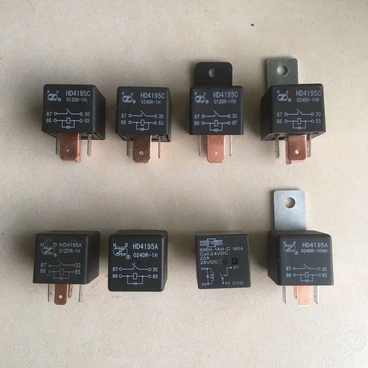 挖掘机电源继电器(中)HD4195C-01