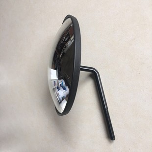 新源胶轮式挖掘机新款B75轮挖反光镜 下视凸镜 小圆镜 原装配件