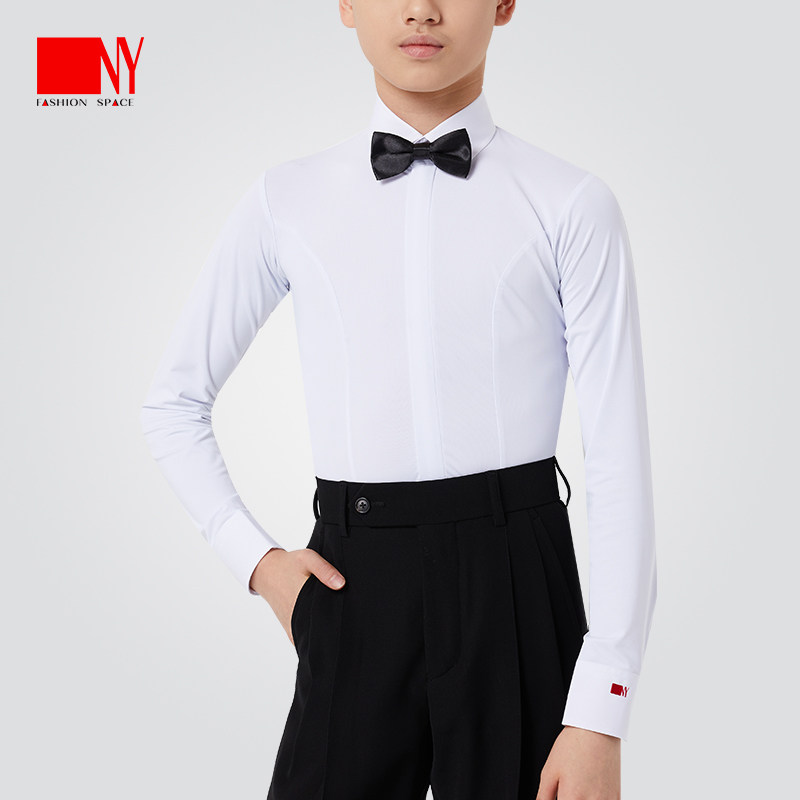 NY纳艺舞服少儿比赛衬衣摩登上衣