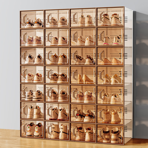 省空间收纳折叠塑料鞋柜