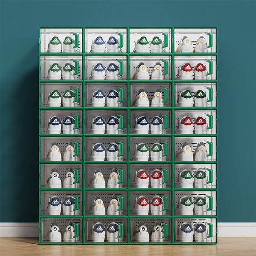 点亮空间透明鞋盒买4个送4个