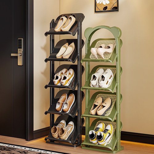 鞋架子家用门口多层小窄鞋架子拖鞋架鞋柜放鞋子收纳神器省空间