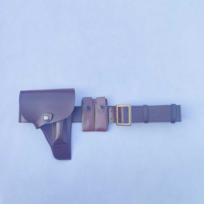红军八路军手枪套宽腰带54式通用