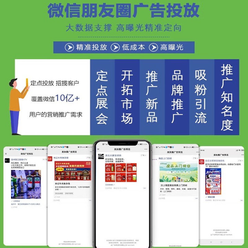 微信朋友圈广告精准投放 ADQ广告 腾讯广告开户服务商 视频号广告