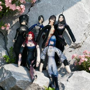 重返未来1999无期迷途老鼠干玩偶卡门奈特安吉尔赫卡蒂讣告人可动