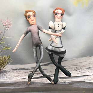 第五人格幸运儿老鼠干抽象玩偶有骨铁丝扭动娃娃周边无白边