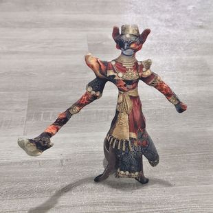 第五人格阎王愚人金罪恶熔火玩偶手脚有铁丝可活动公仔无白边