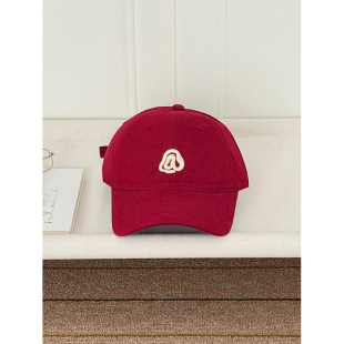 时尚 新款 字母刺绣鸭舌帽女 弯檐显脸小休闲情侣棒球帽韩版 春夏季