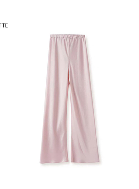 遇儿推荐【二代仿醋酸裤】时尚气质阔腿裤20250076