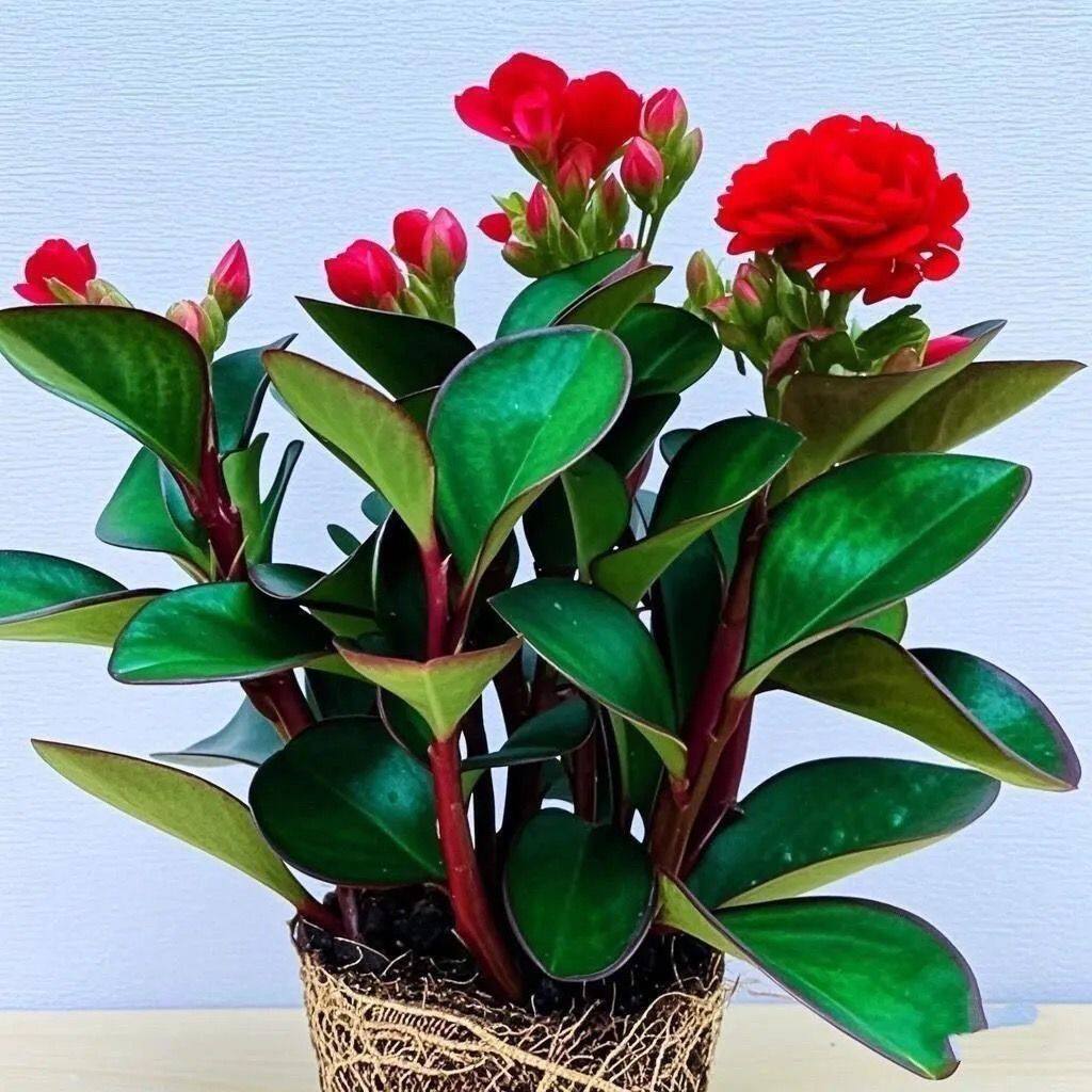 豆瓣紫边碧玉盆栽四季常青室内青叶绿植花卉净化客厅空气观叶植物