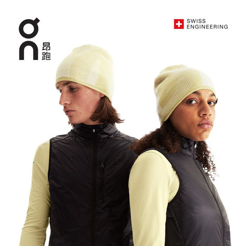 On昂跑MerinoBeanie帽冷帽