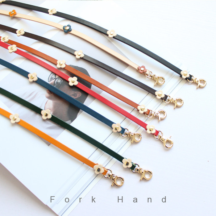 秋冬装饰背带牛皮清新长手机挂绳