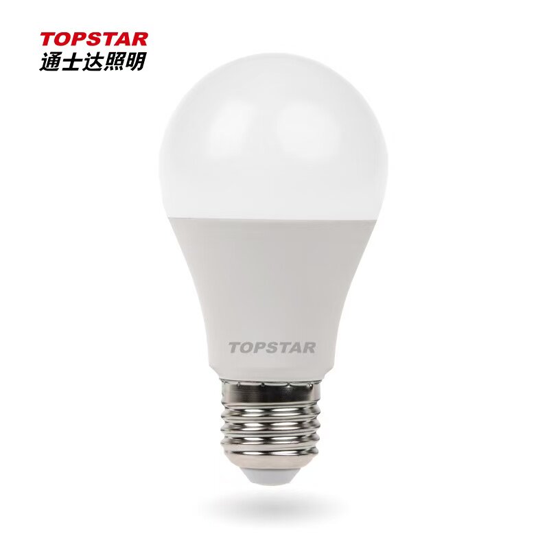 通士达超亮节能灯LED球泡灯泡3W-60W 螺口家用照明室内、暖白、白,家装灯饰光源,LED球泡灯,淘宝优惠券,粉丝福利购,淘宝优惠卷